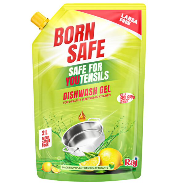 BORN SAFE DISHWASH GEL - Image 2
